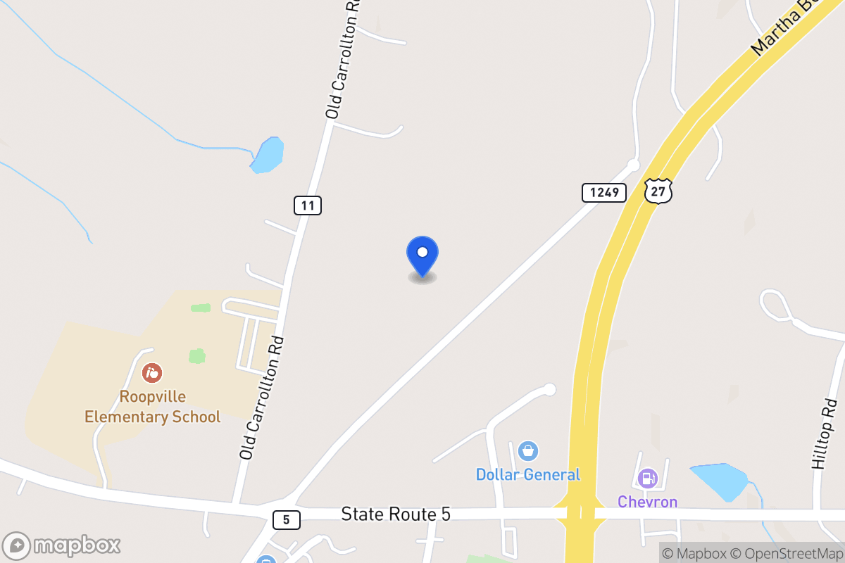 Map of 124 N Old 27 Hwy