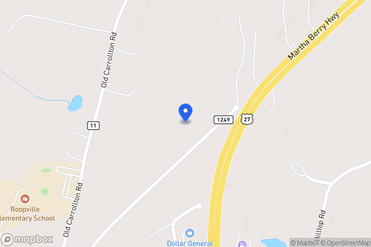 Map of 182 N Old 27 Hwy