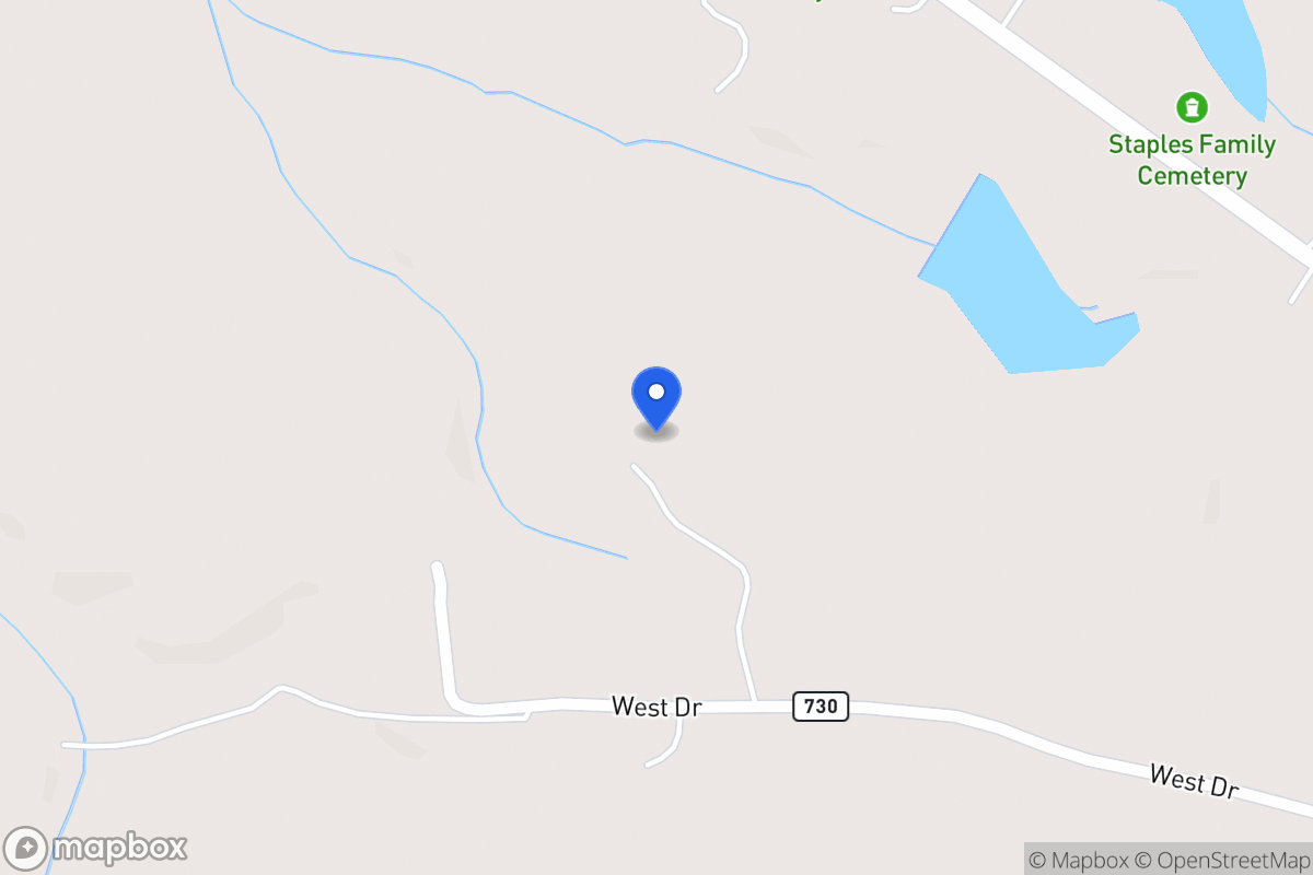 Map of 305 West Dr
