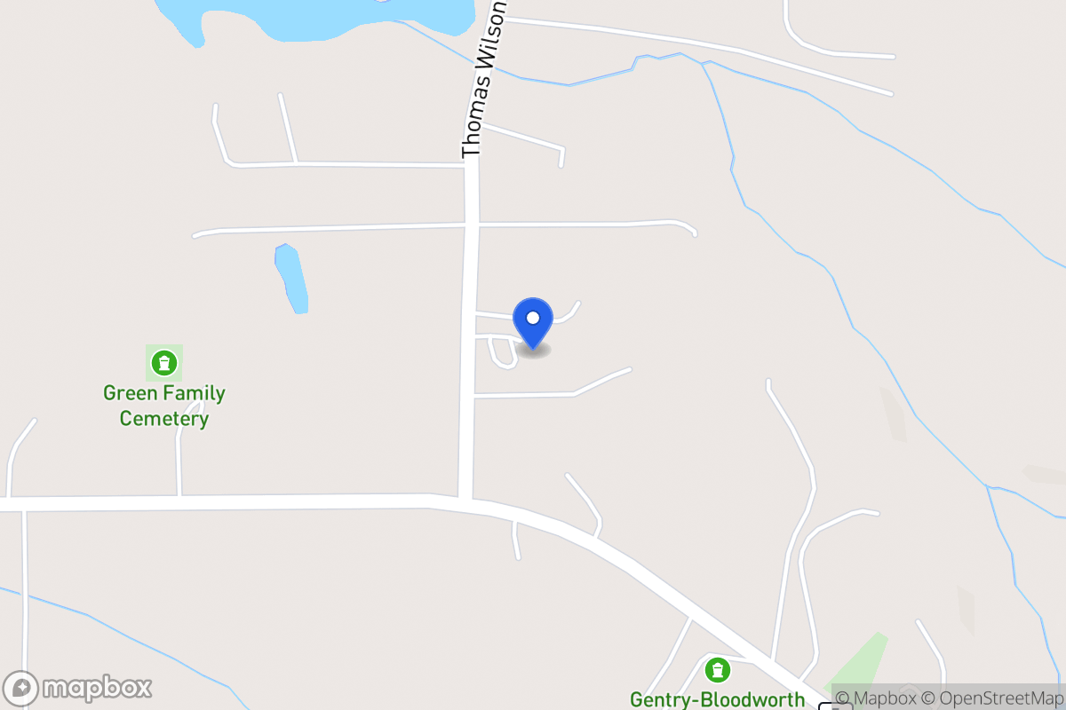 Map of 45 Thomas Wilson Rd