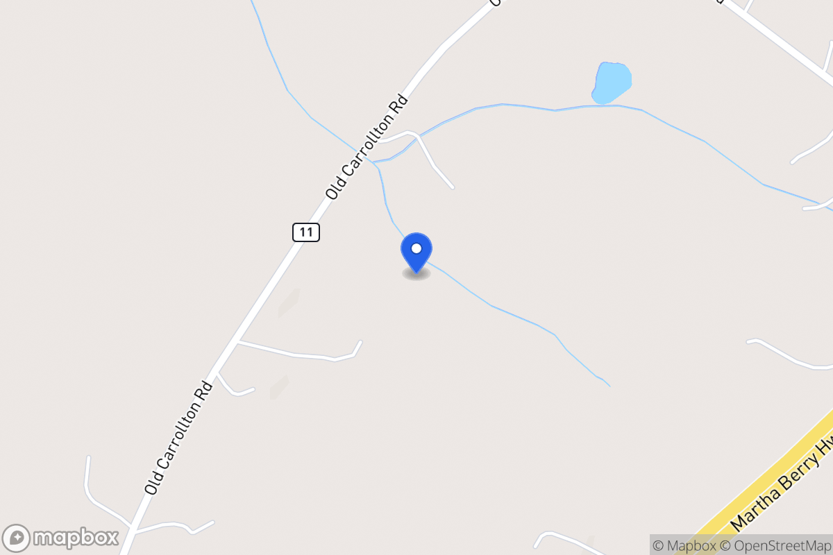 Map of 535 Old Carrollton Rd