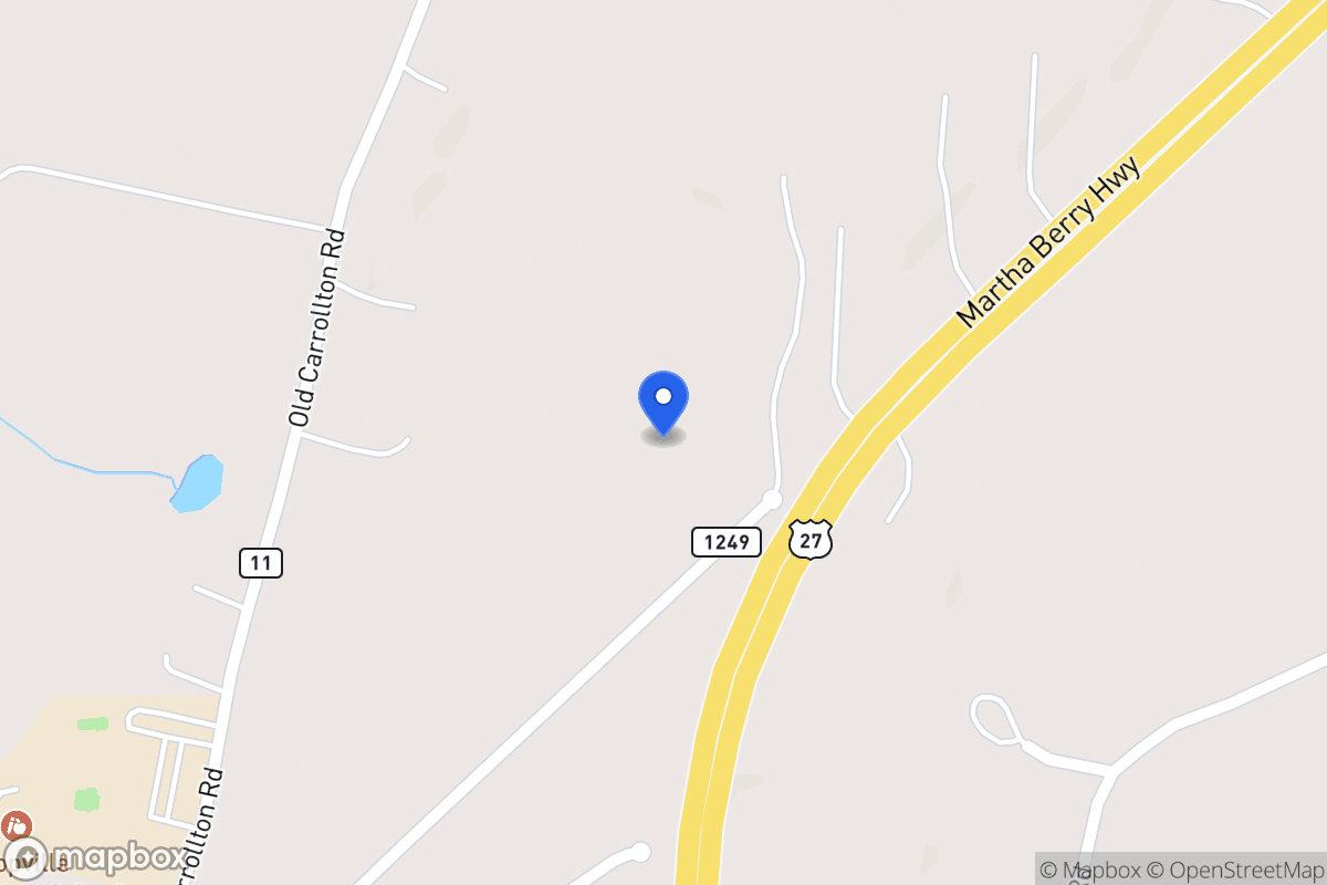 Map of 216 N Old 27 Hwy