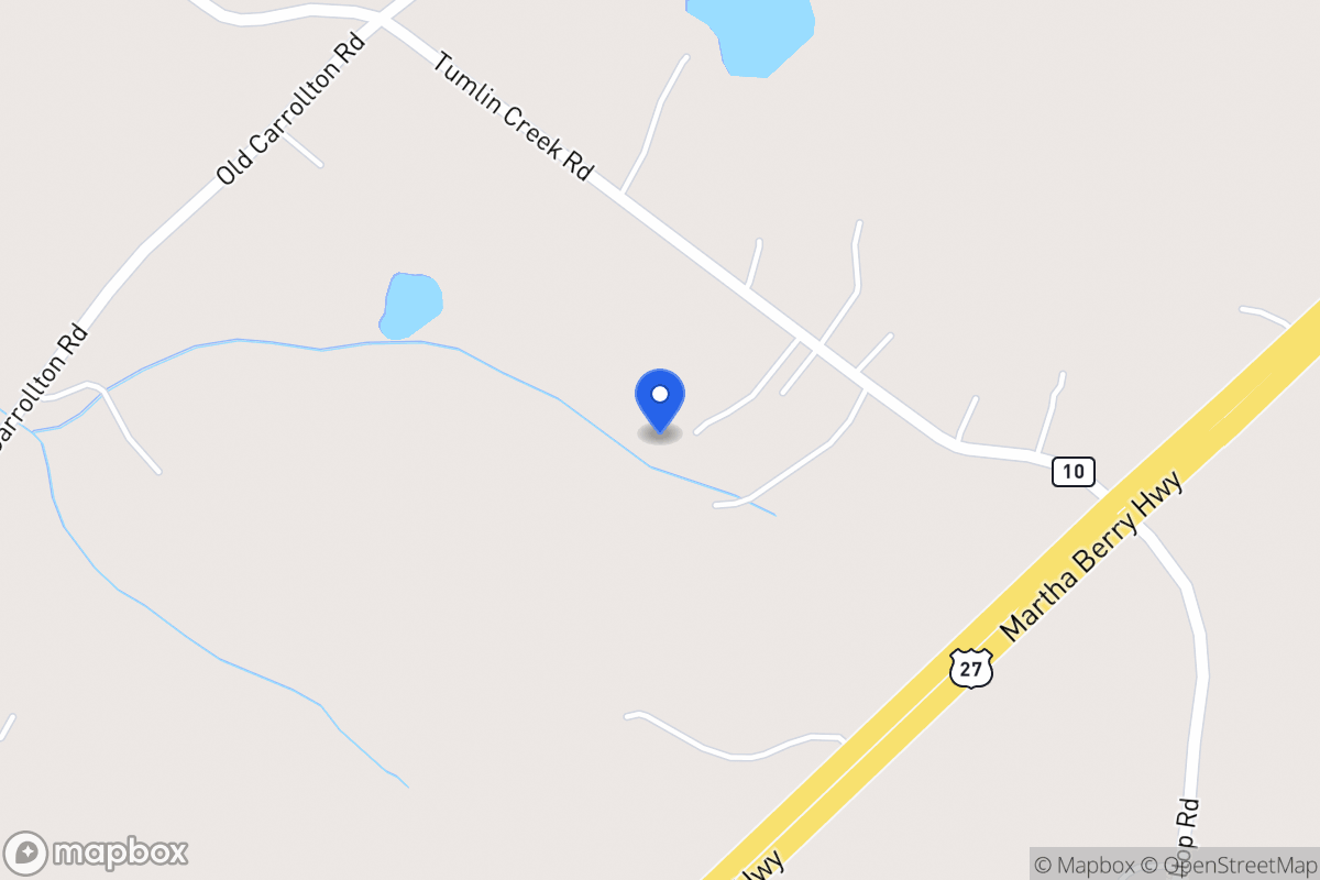 Map of 110 Tumlin Creek Rd