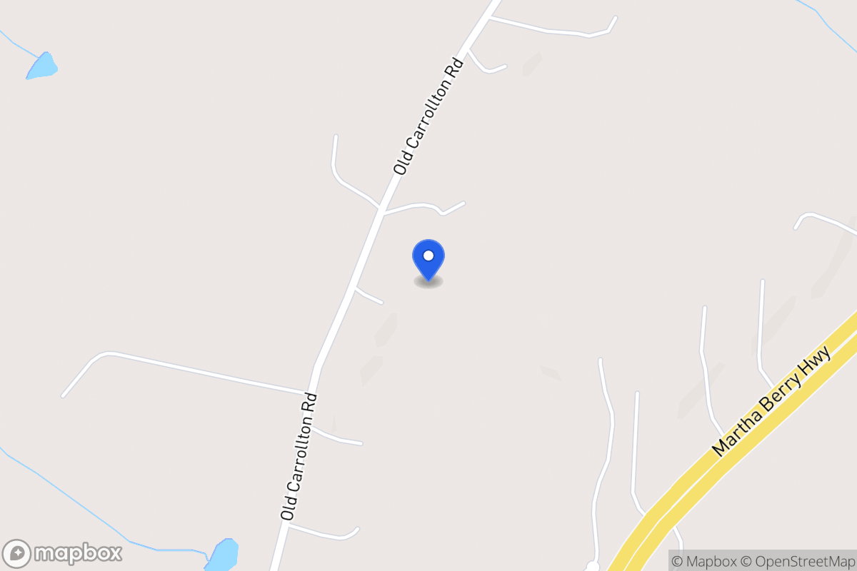 Map of 299 Old Carrollton Rd