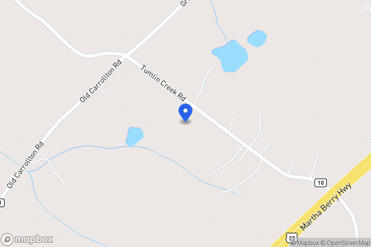 Map of 170 Tumlin Creek Rd
