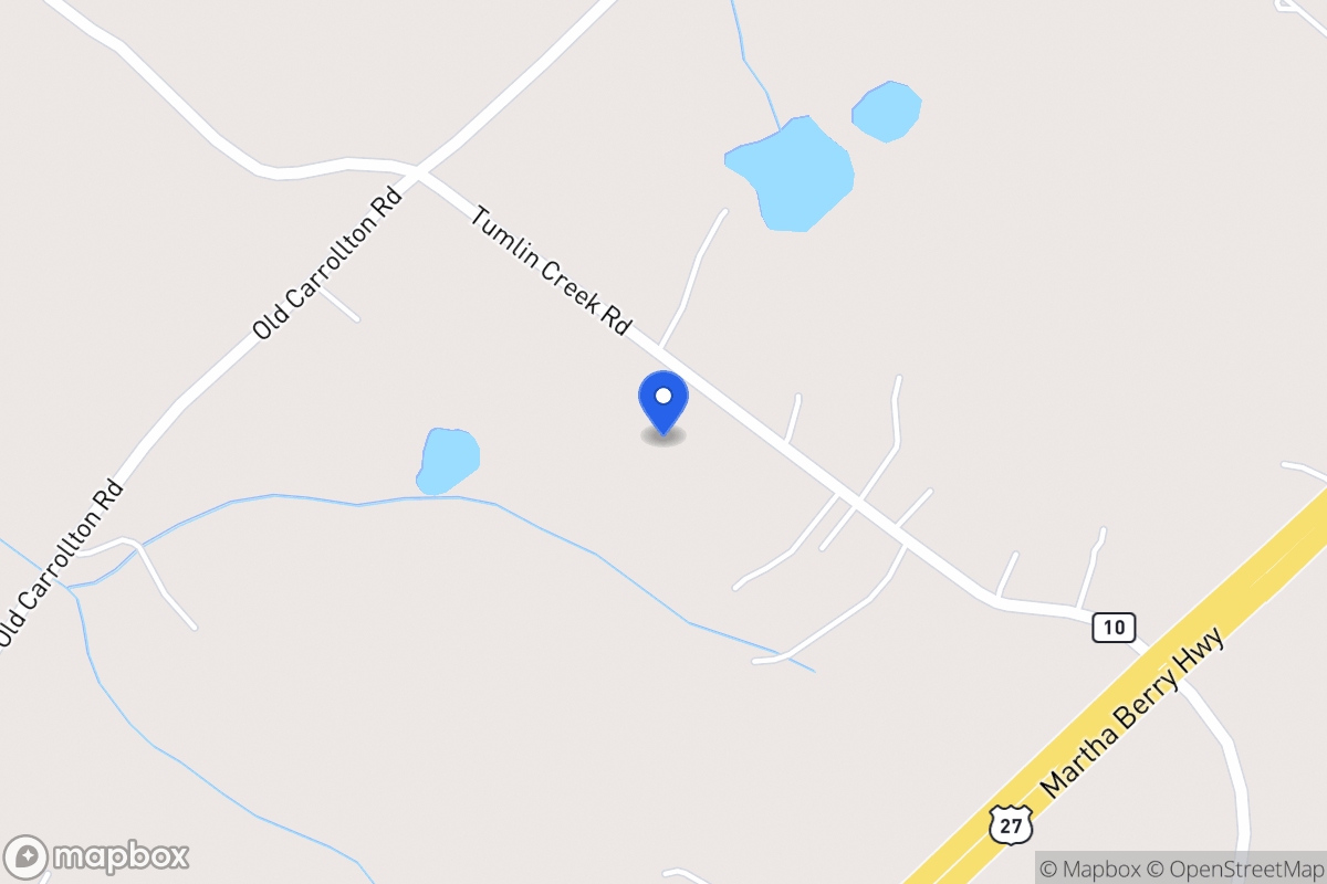 Map of 154 Tumlin Creek Rd
