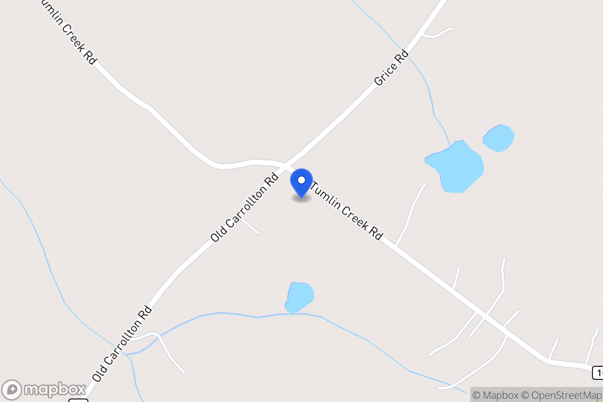 Map of 240 Tumlin Creek Rd