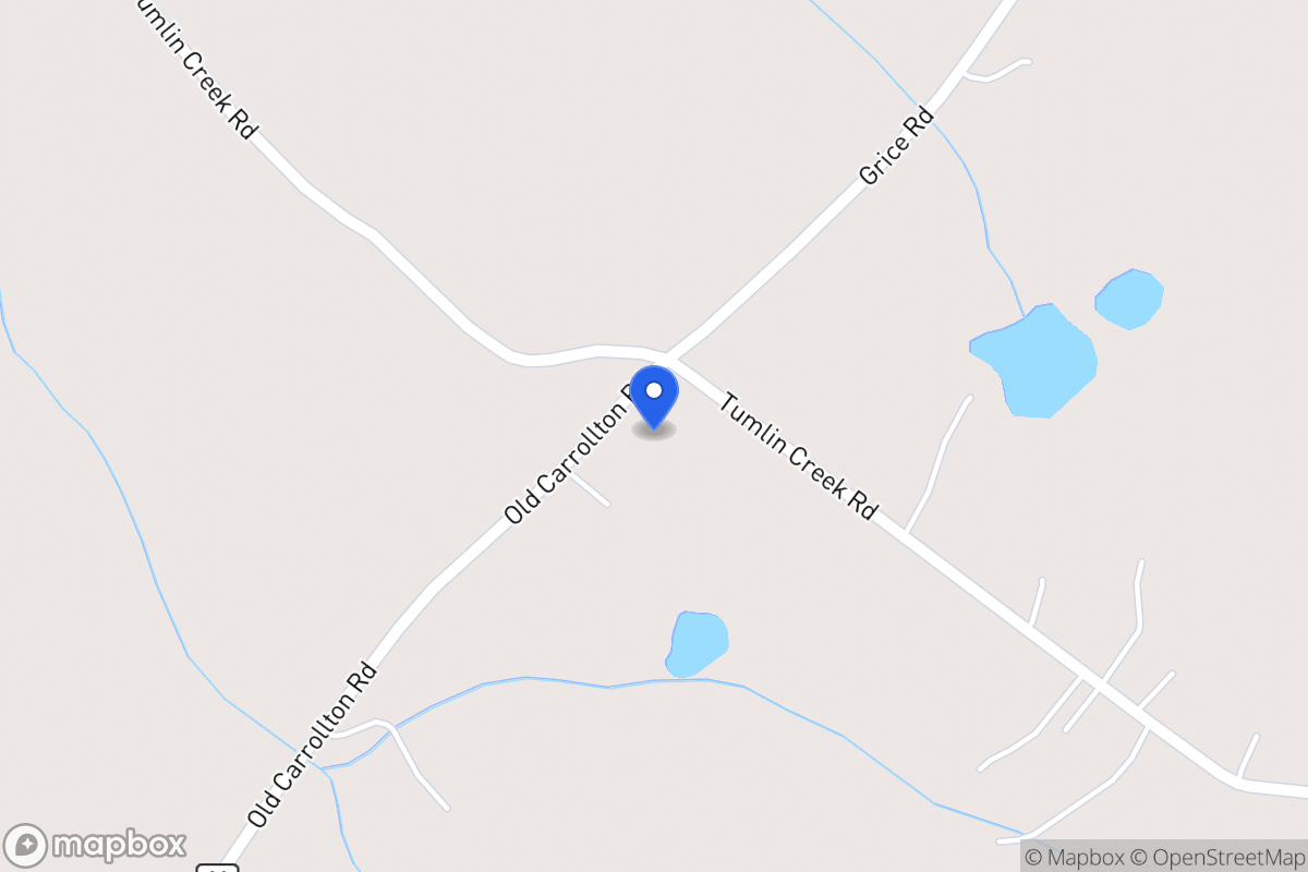 Map of 739 Old Carrollton Rd