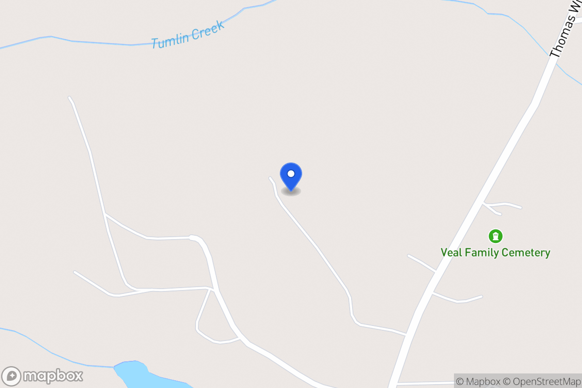 Map of 310 Thomas Wilson Rd