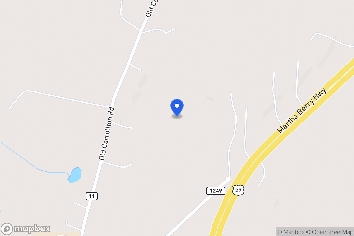 Map of 255 Old Carrollton Rd