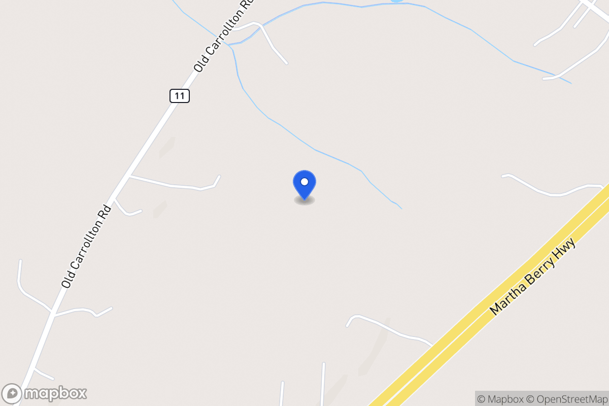 Map of 495 Old Carrollton Rd