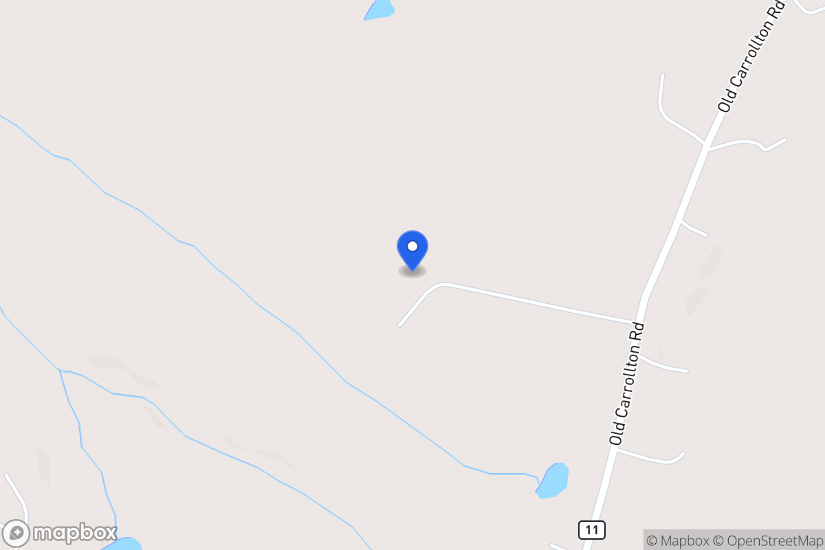 Map of 268 Old Carrollton Rd
