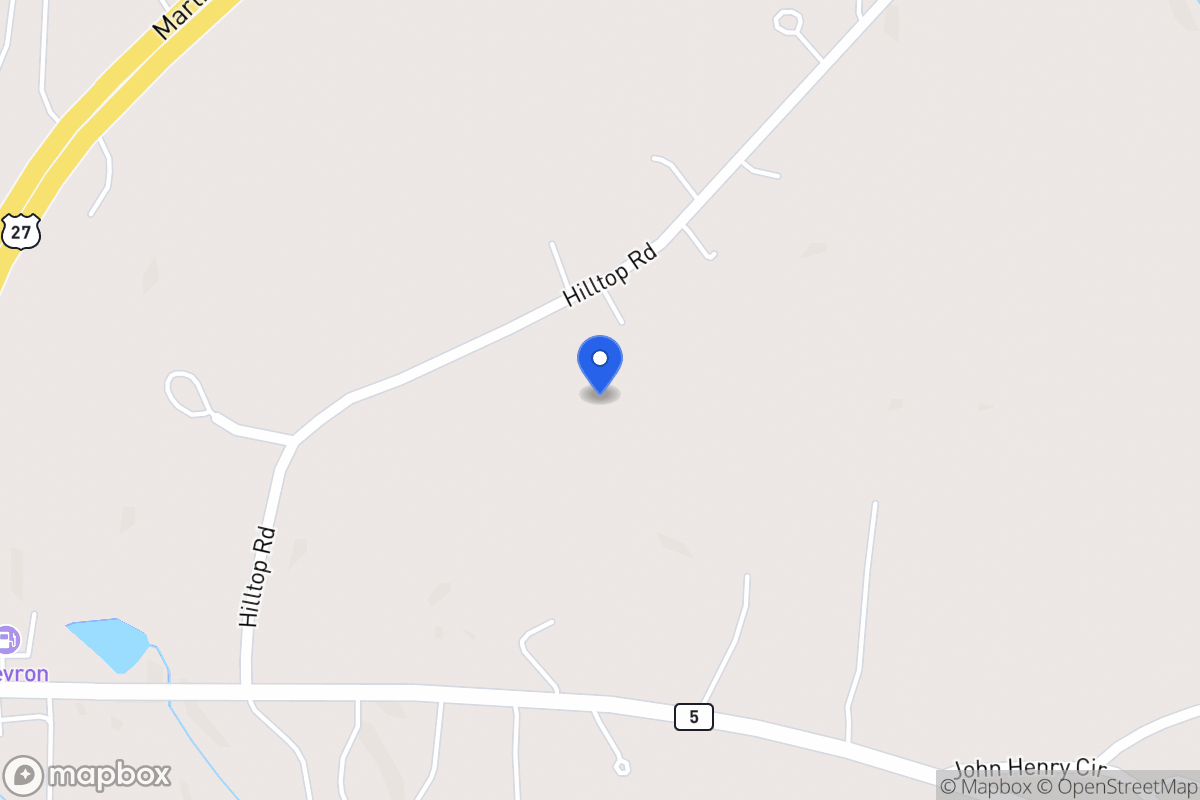 Map of 245 Hilltop Rd