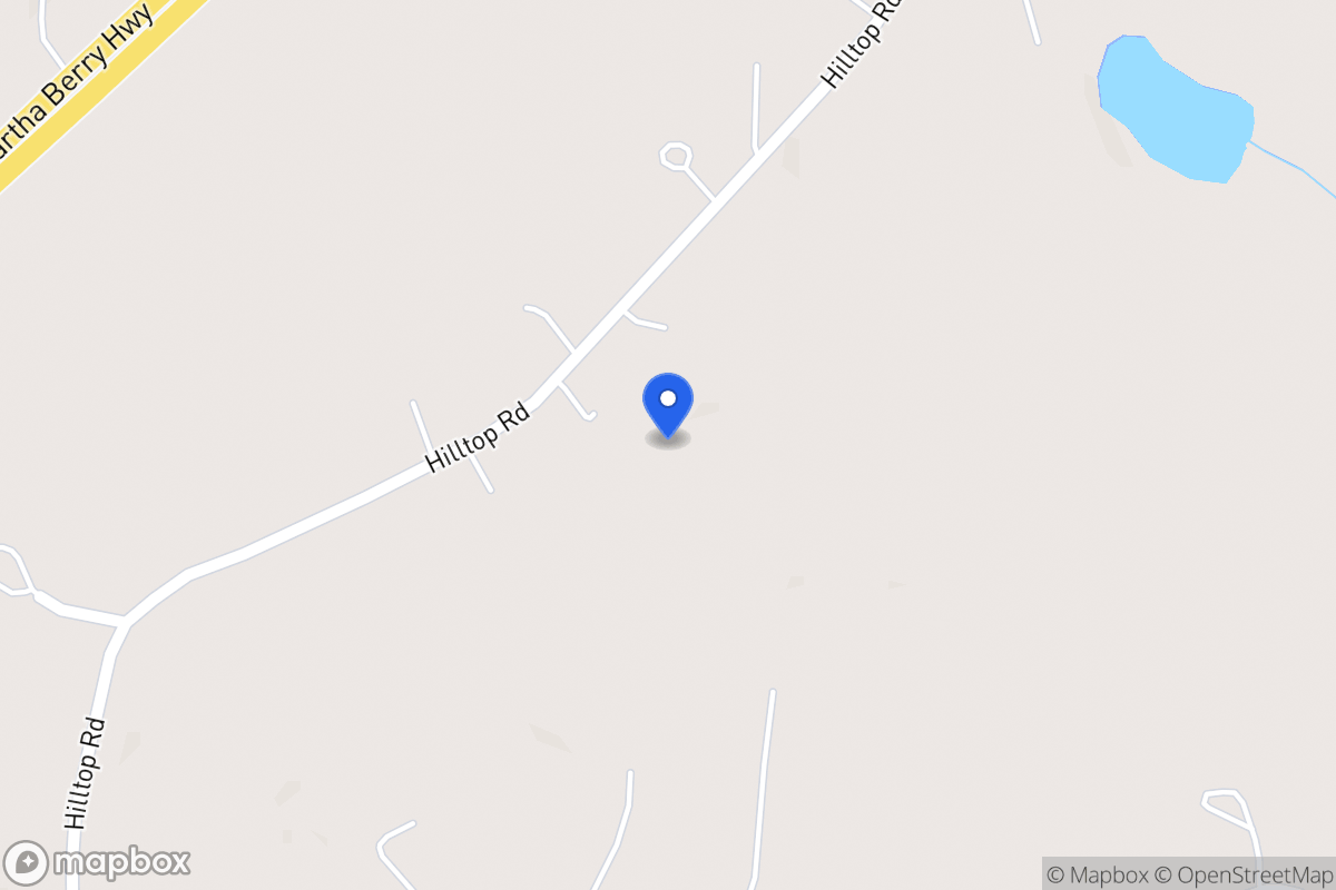Map of 315 Hilltop Rd
