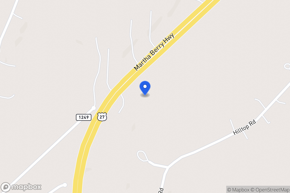Map of 321 N 27 Hwy