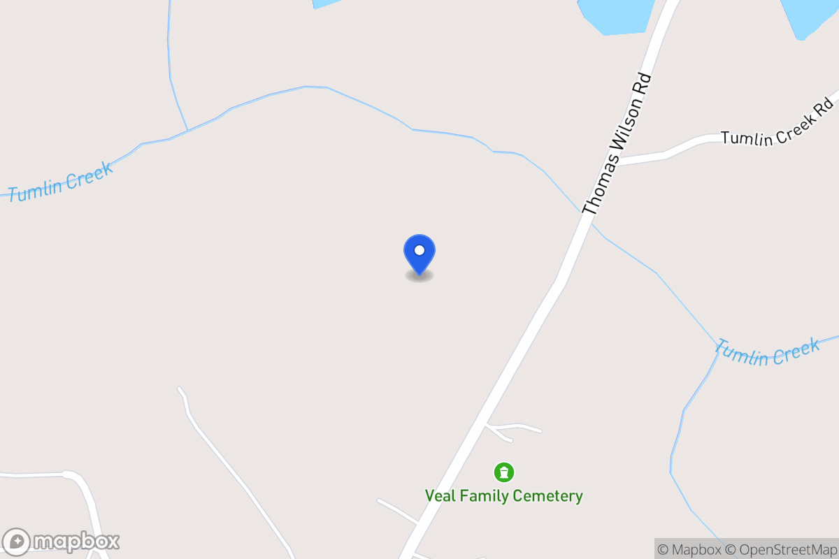 Map of 400 Thomas Wilson Rd