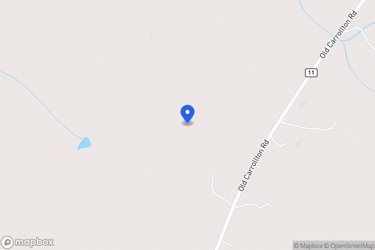 Map of 334 Old Carrollton Rd