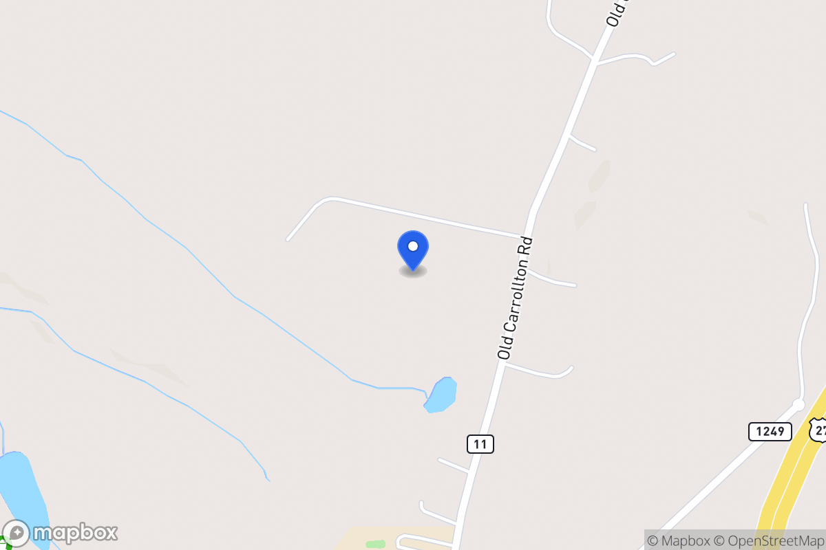Map of 264 Old Carrollton Rd