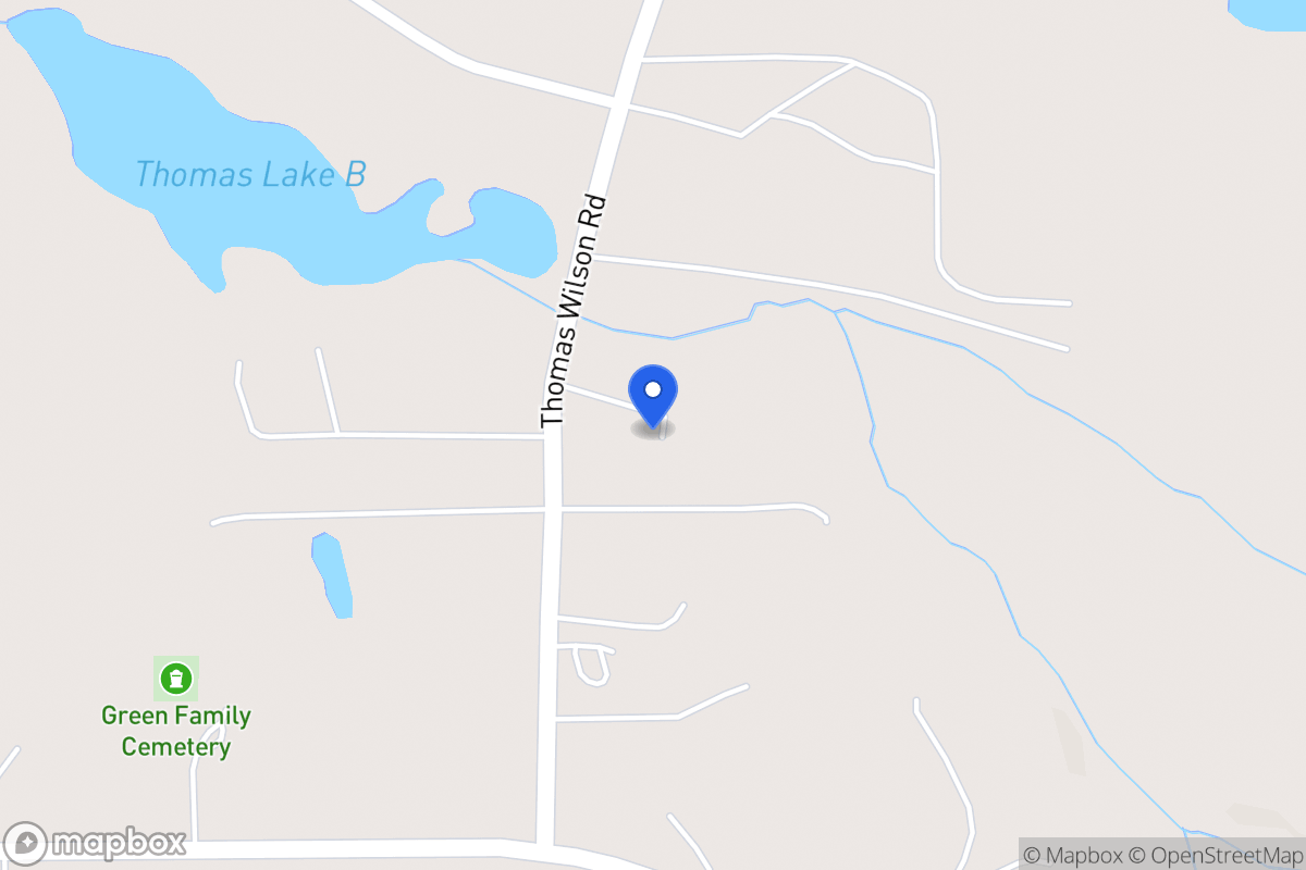 Map of 115 Thomas Wilson Rd
