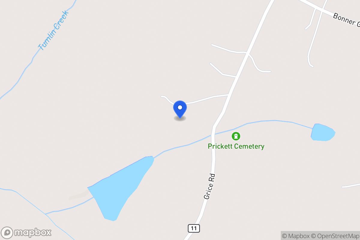 Map of 1040 Grice Rd