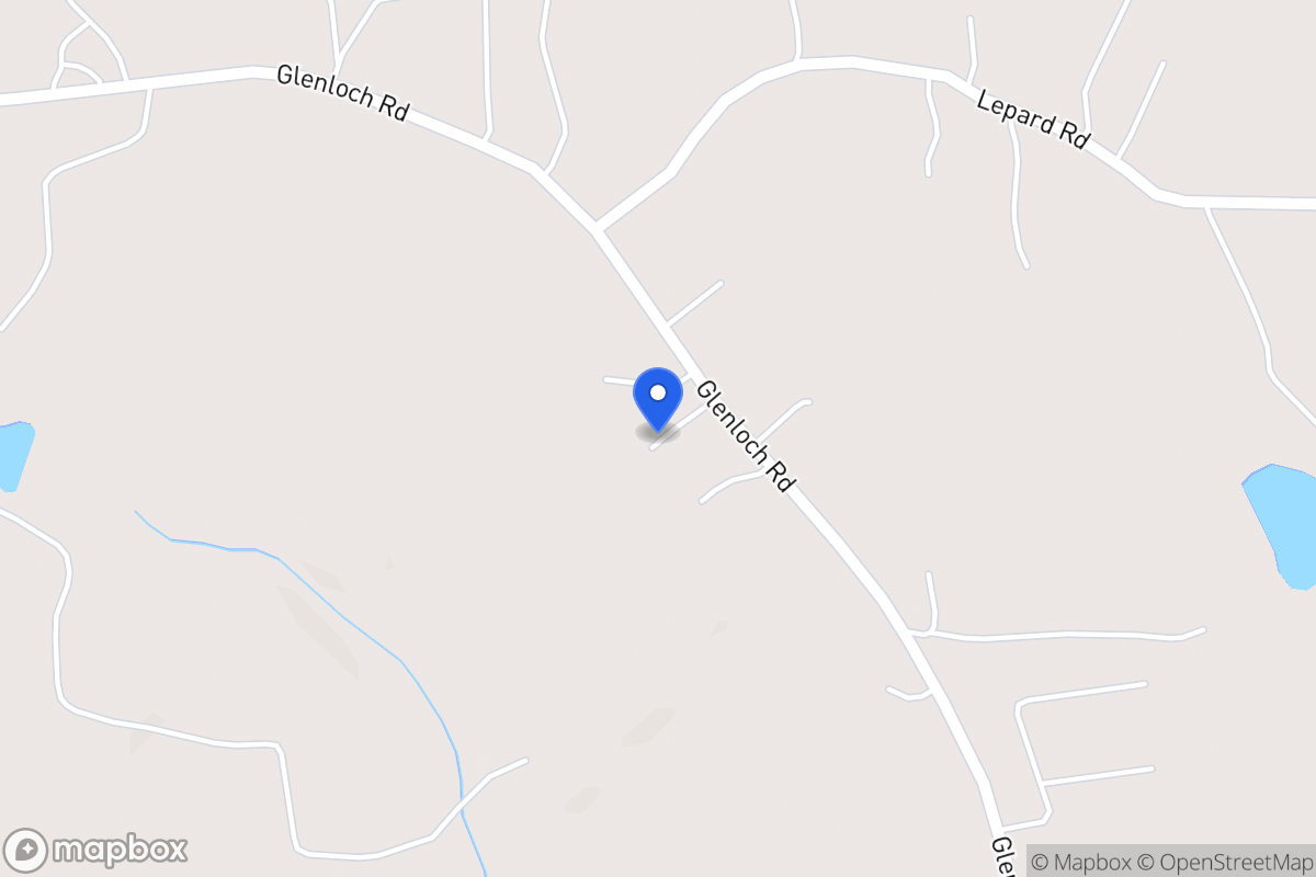 Map of 617 Glenloch Rd