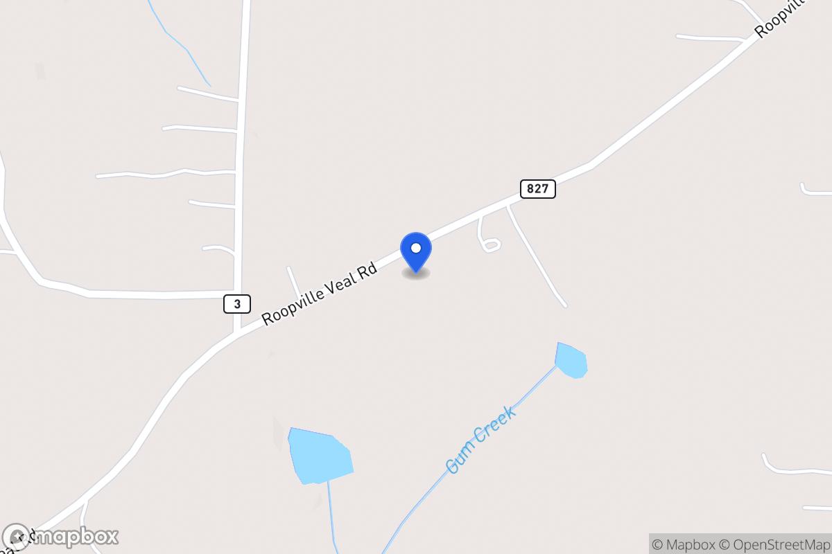 Map of 256 Roopville Veal Rd