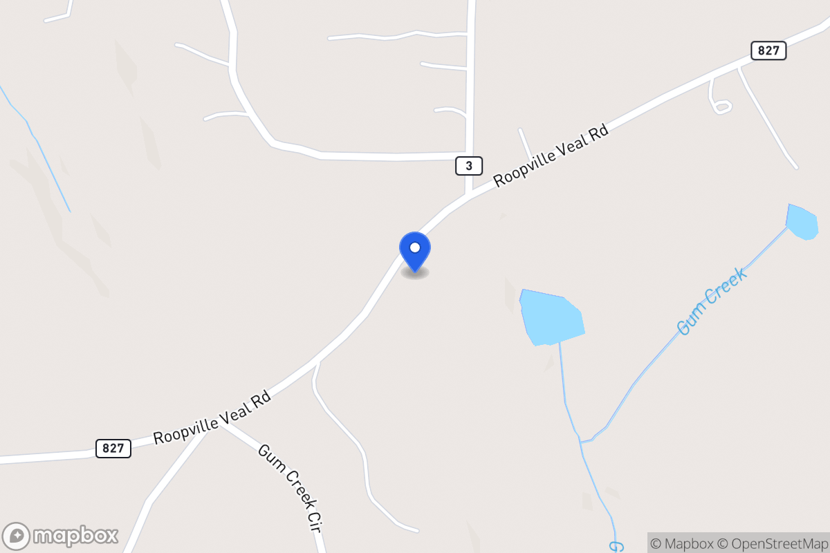 Map of 386 Roopville Veal Rd