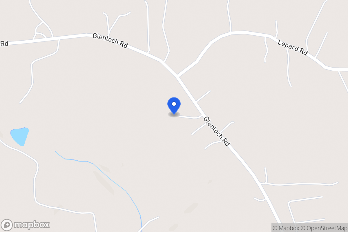 Map of 603 Glenloch Rd