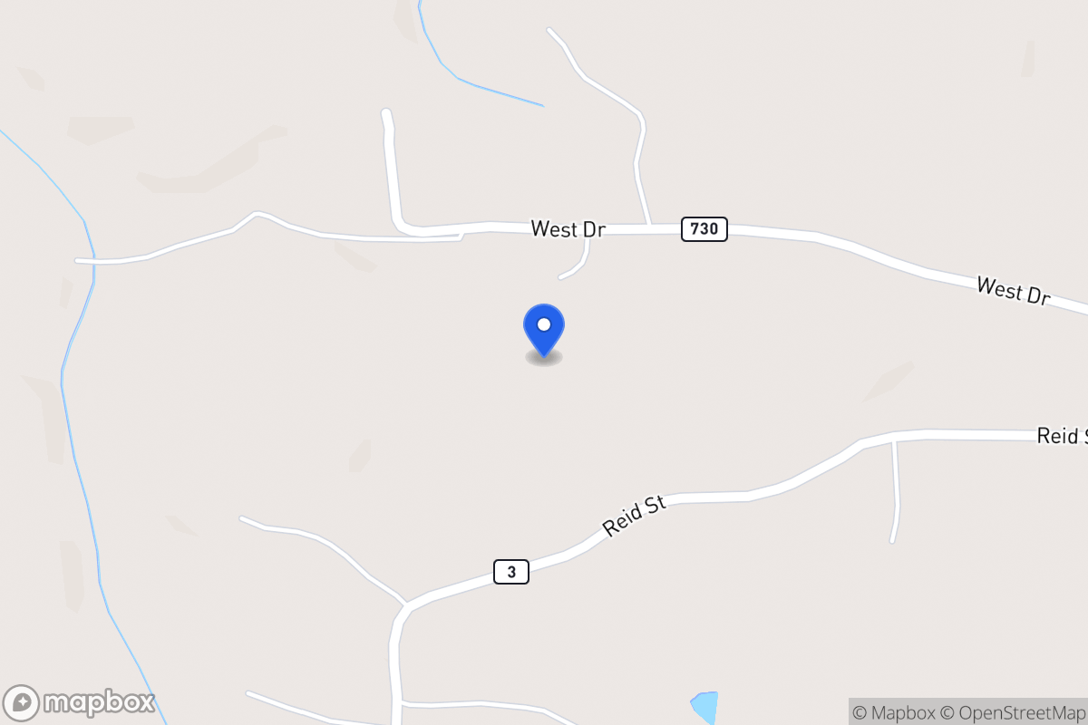 Map of West Dr