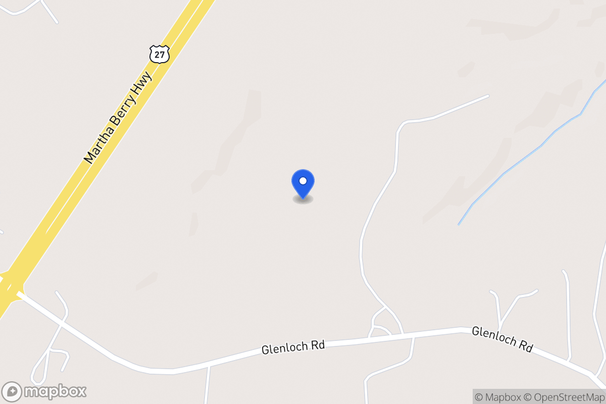 Map of Glenloch Rd