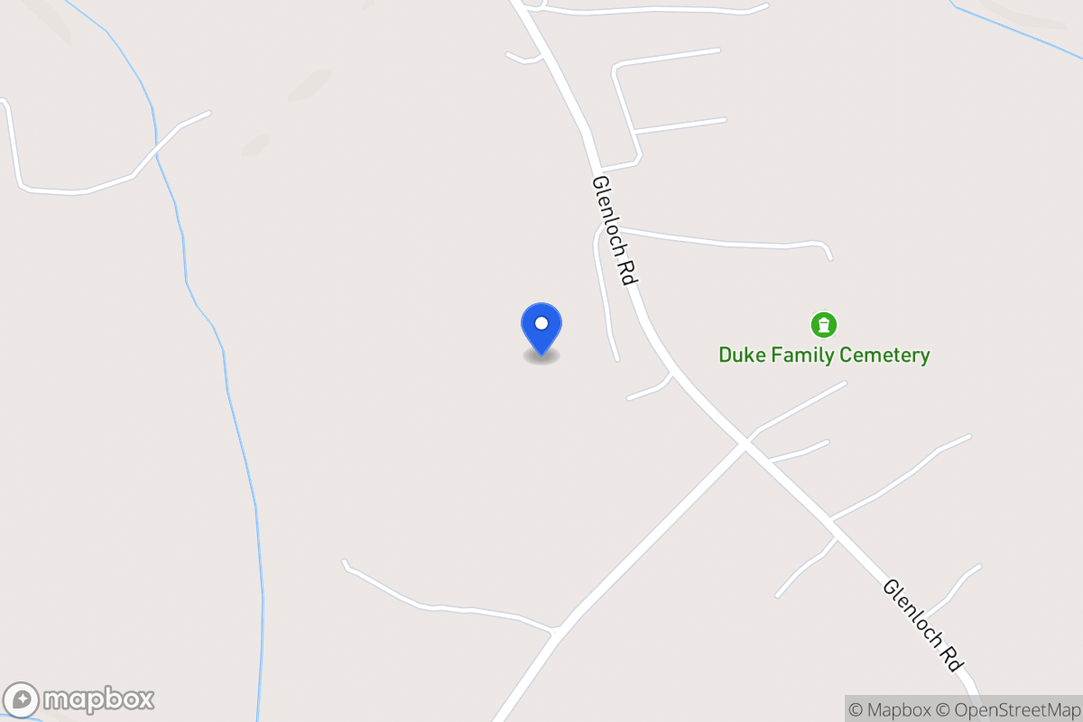Map of 835 Glenloch Rd
