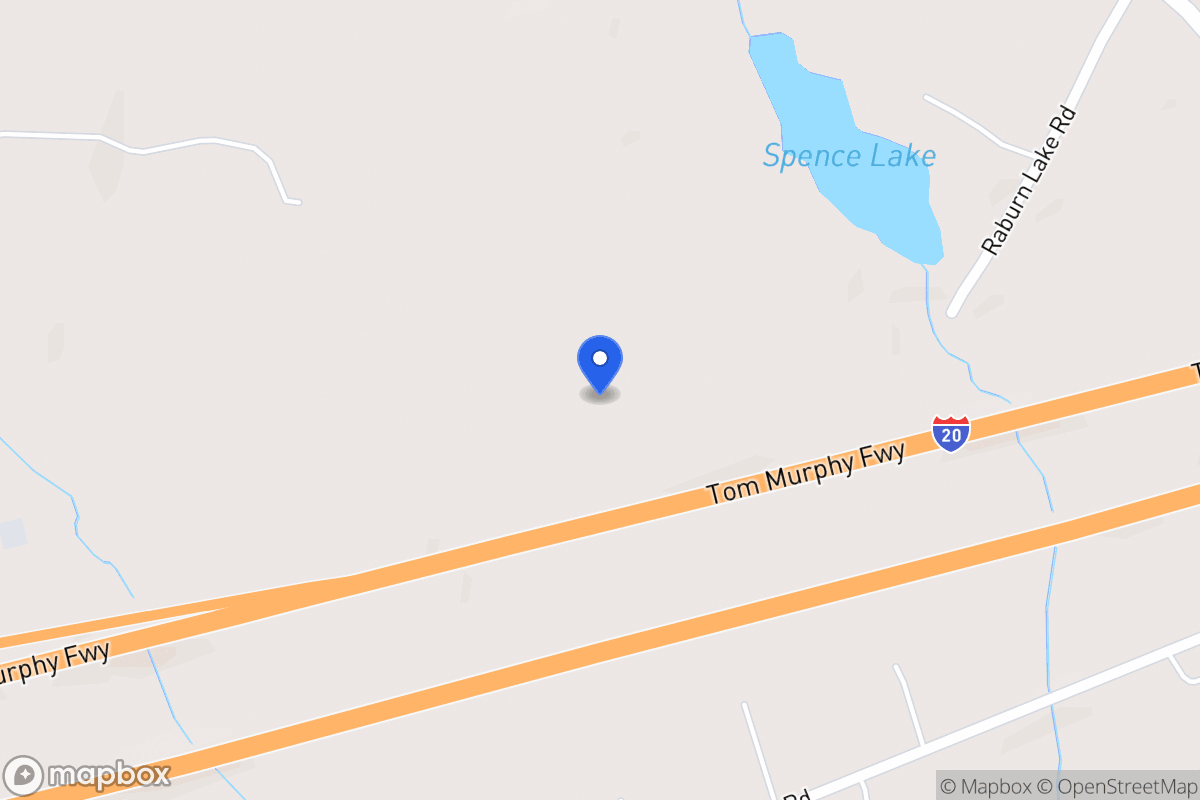 Map of Raburn Lake Rd