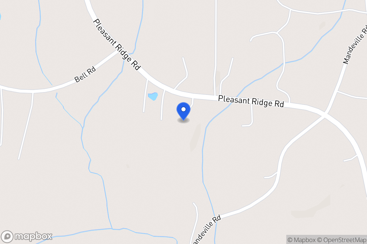 Map of 2714 Pleasant Ridge Church Rd