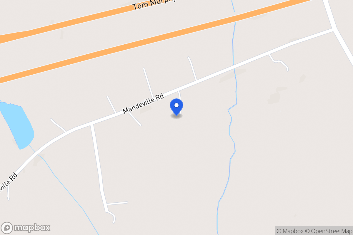 Map of 2851 Mandeville Rd