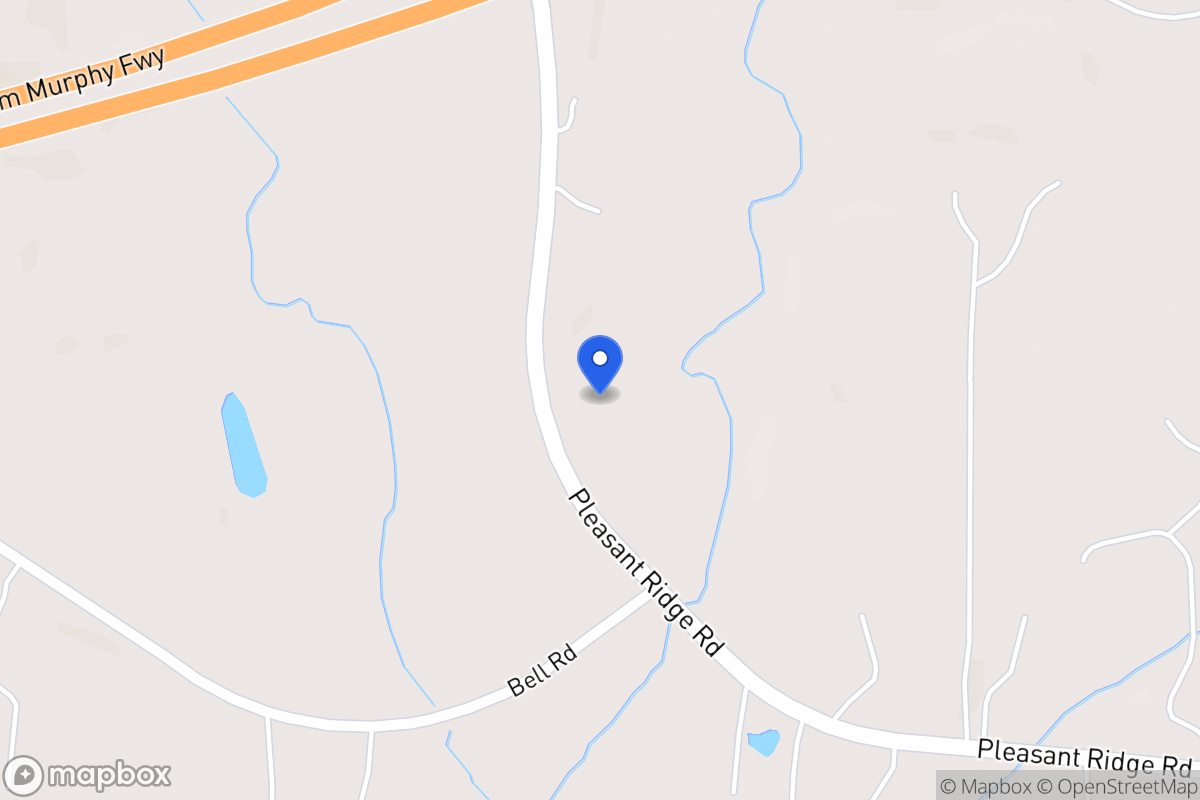 Map of 2917 Pleasant Ridge Church Rd