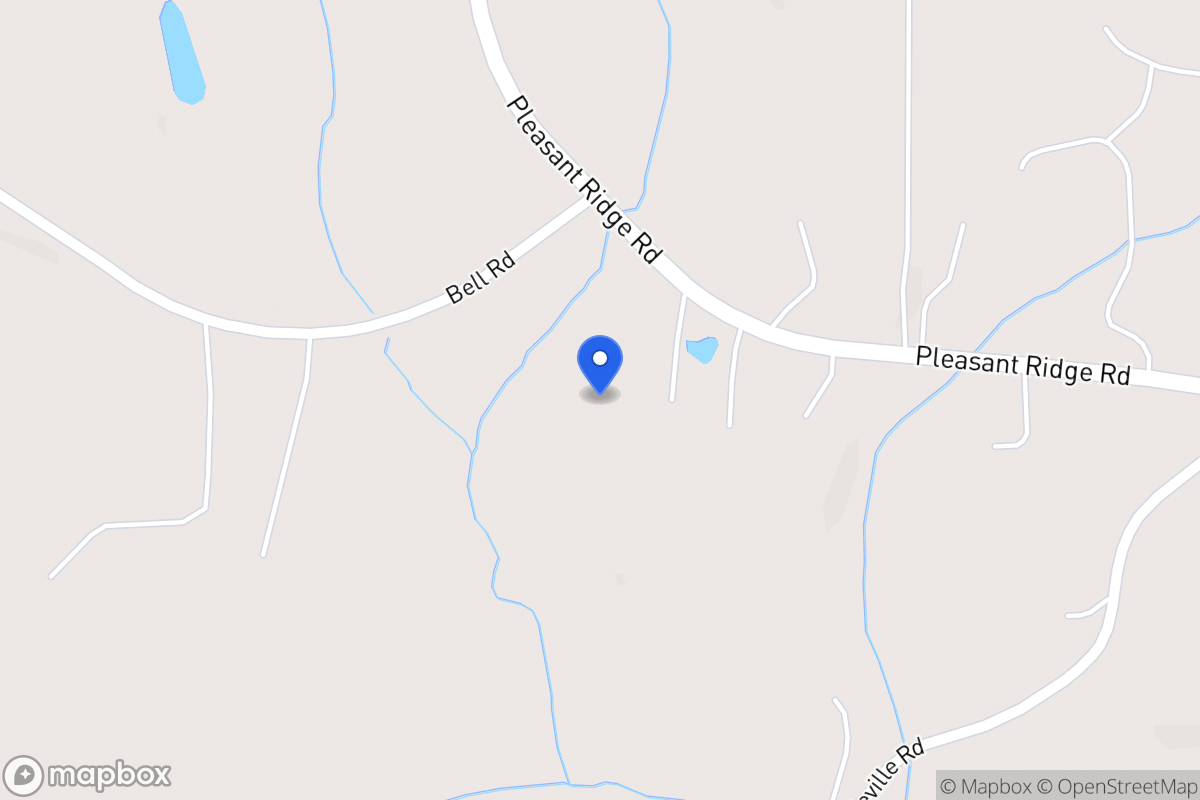Map of 2758 Pleasant Ridge Church Rd