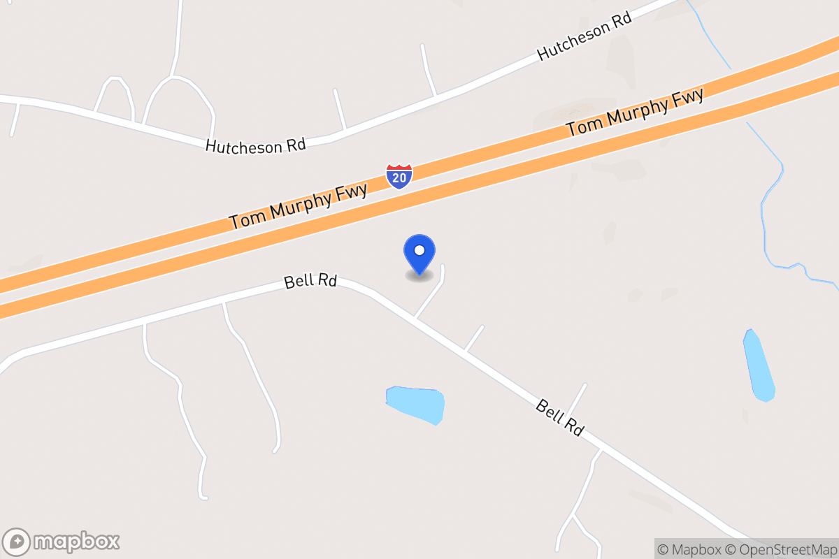 Map of 345 Bell Rd