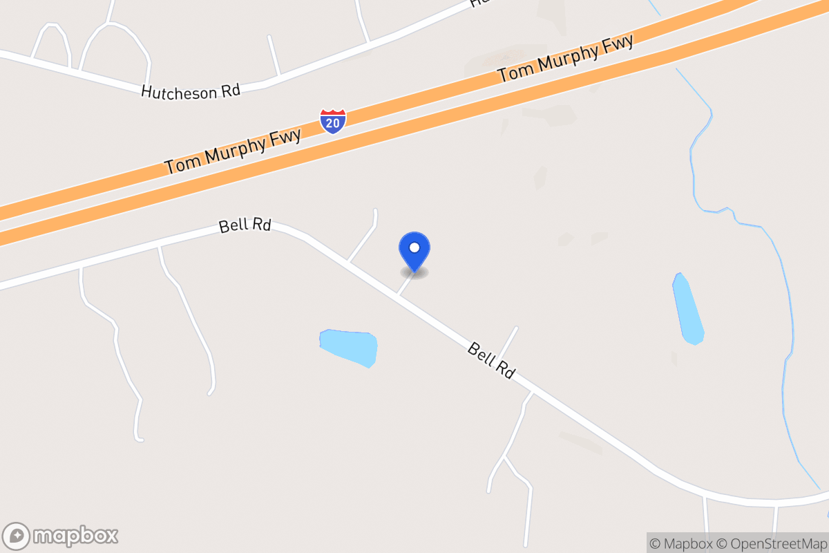 Map of 307 Bell Rd