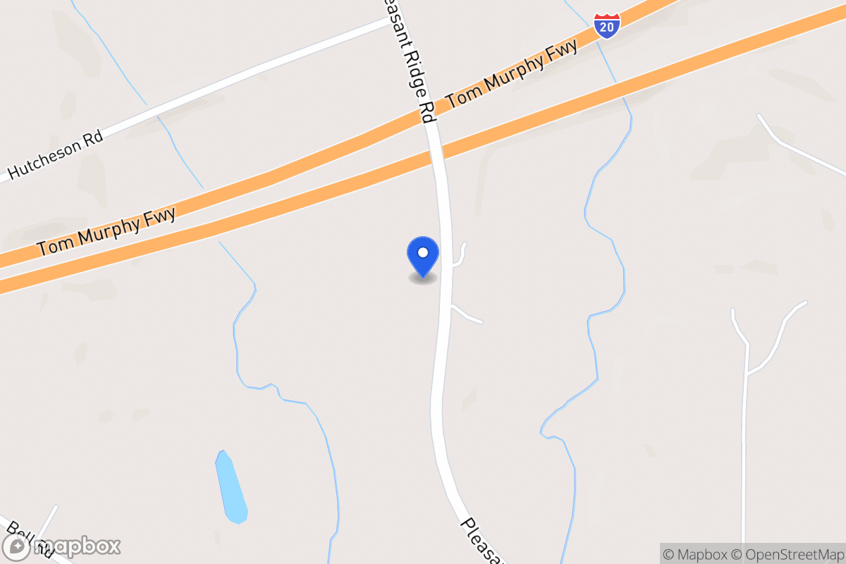 Map of 2958 Pleasant Ridge Church Rd