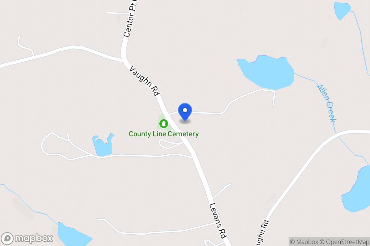 Map of 851 Levans Rd