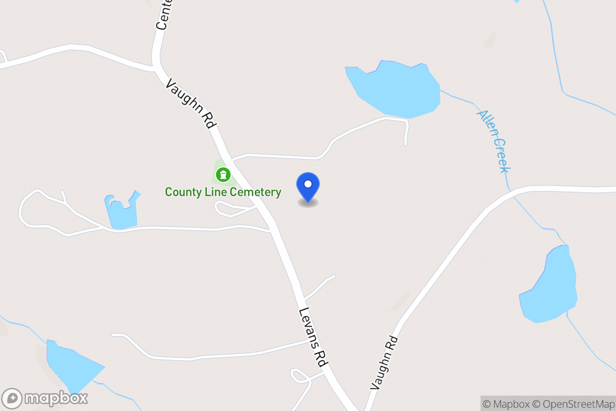 Map of 823 Levans Rd