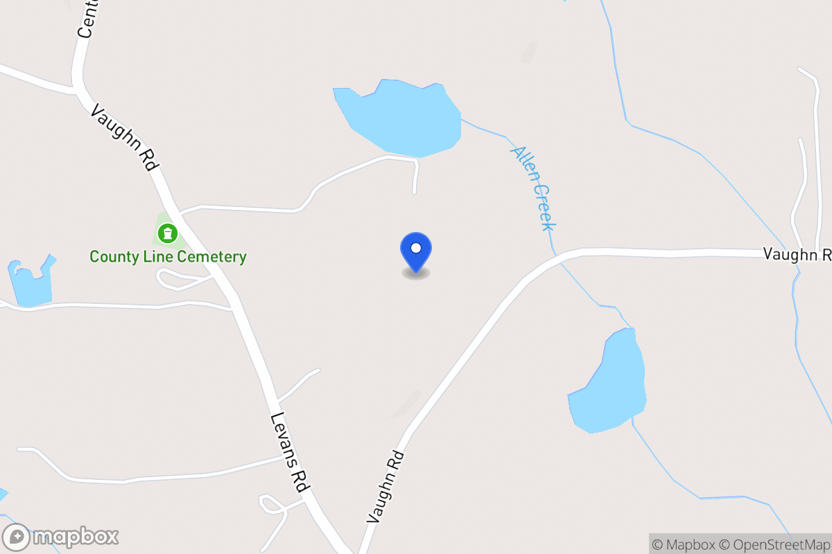 Map of Vaughn Rd