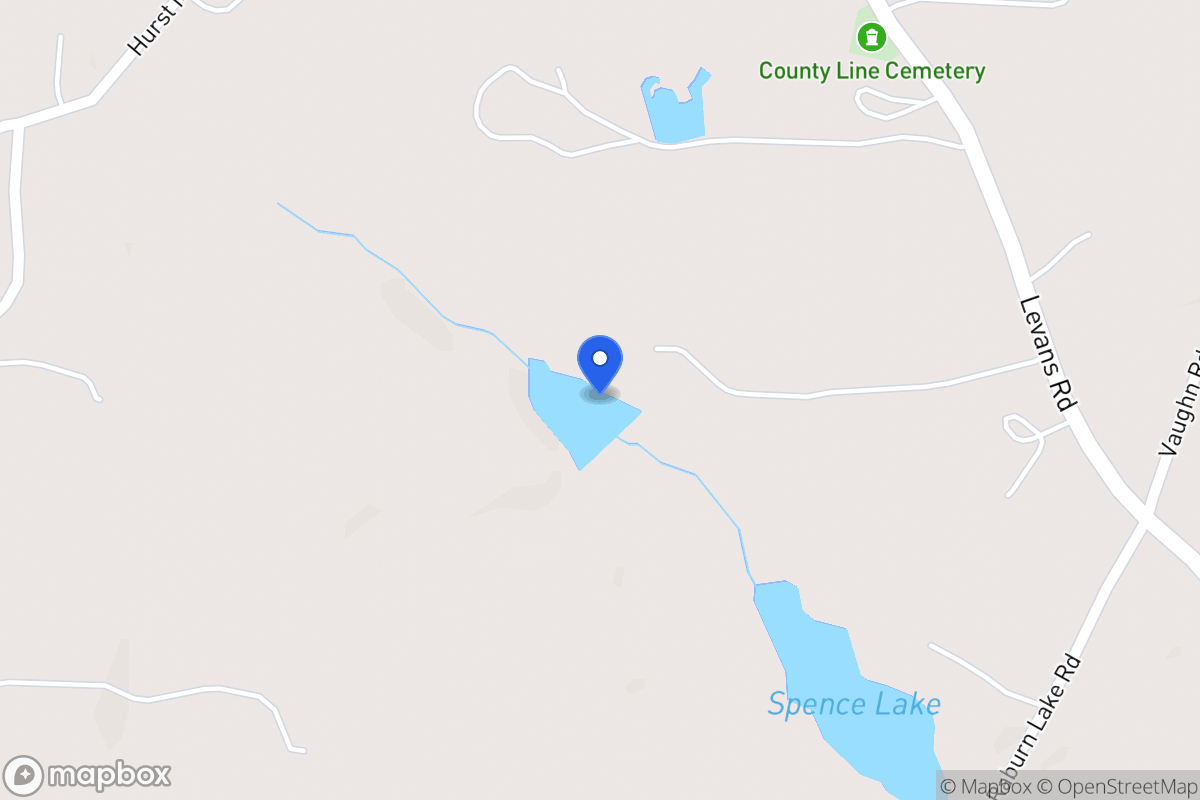 Map of 760 Levans Rd