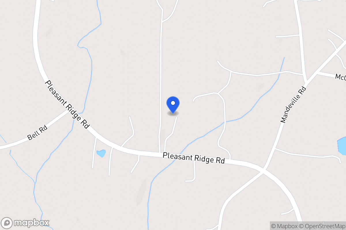 Map of 2651 Pleasant Ridge Church Rd