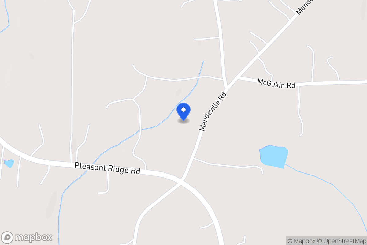 Map of 2276 Mandeville Rd