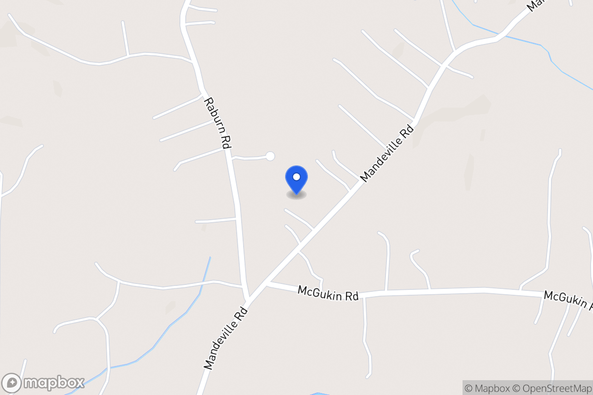 Map of 2400 Mandeville Rd