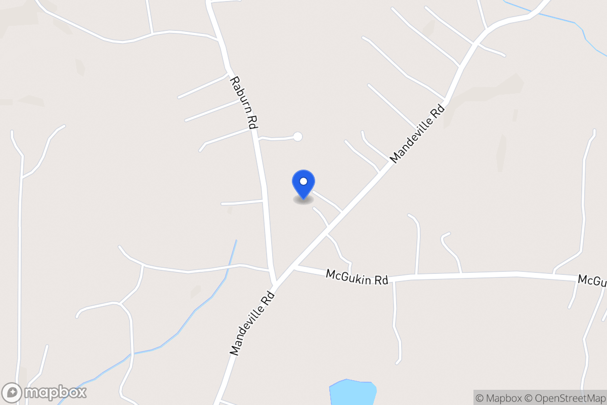 Map of 2378 Mandeville Rd