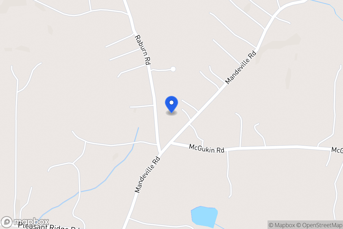 Map of 40 Raburn Rd