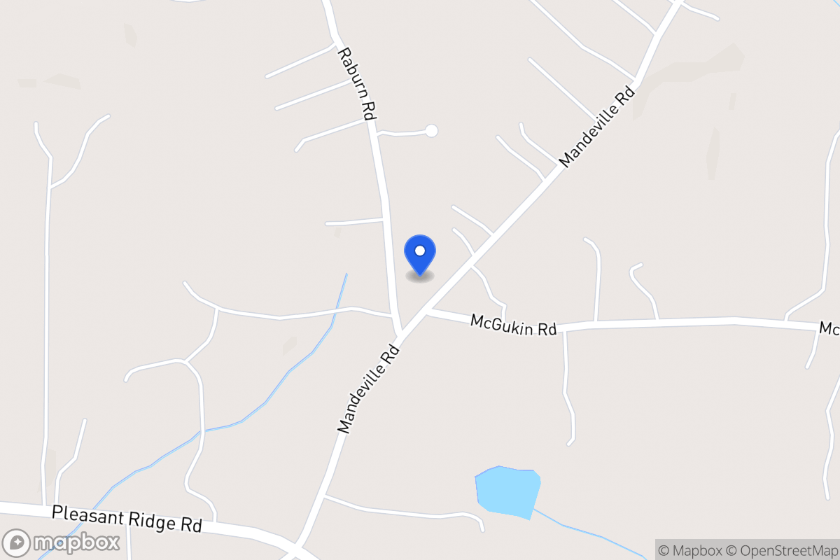 Map of 22 Raburn Rd