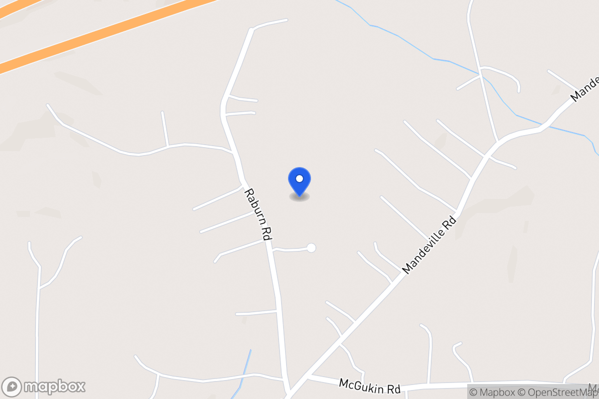 Map of 124 Raburn Rd